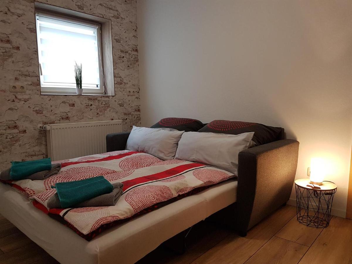 Ferienwohnung Pusteblume 부스텐사흐센 외부 사진